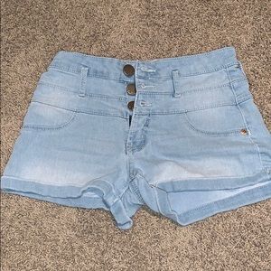 ❤️💗blue denim jean shorts